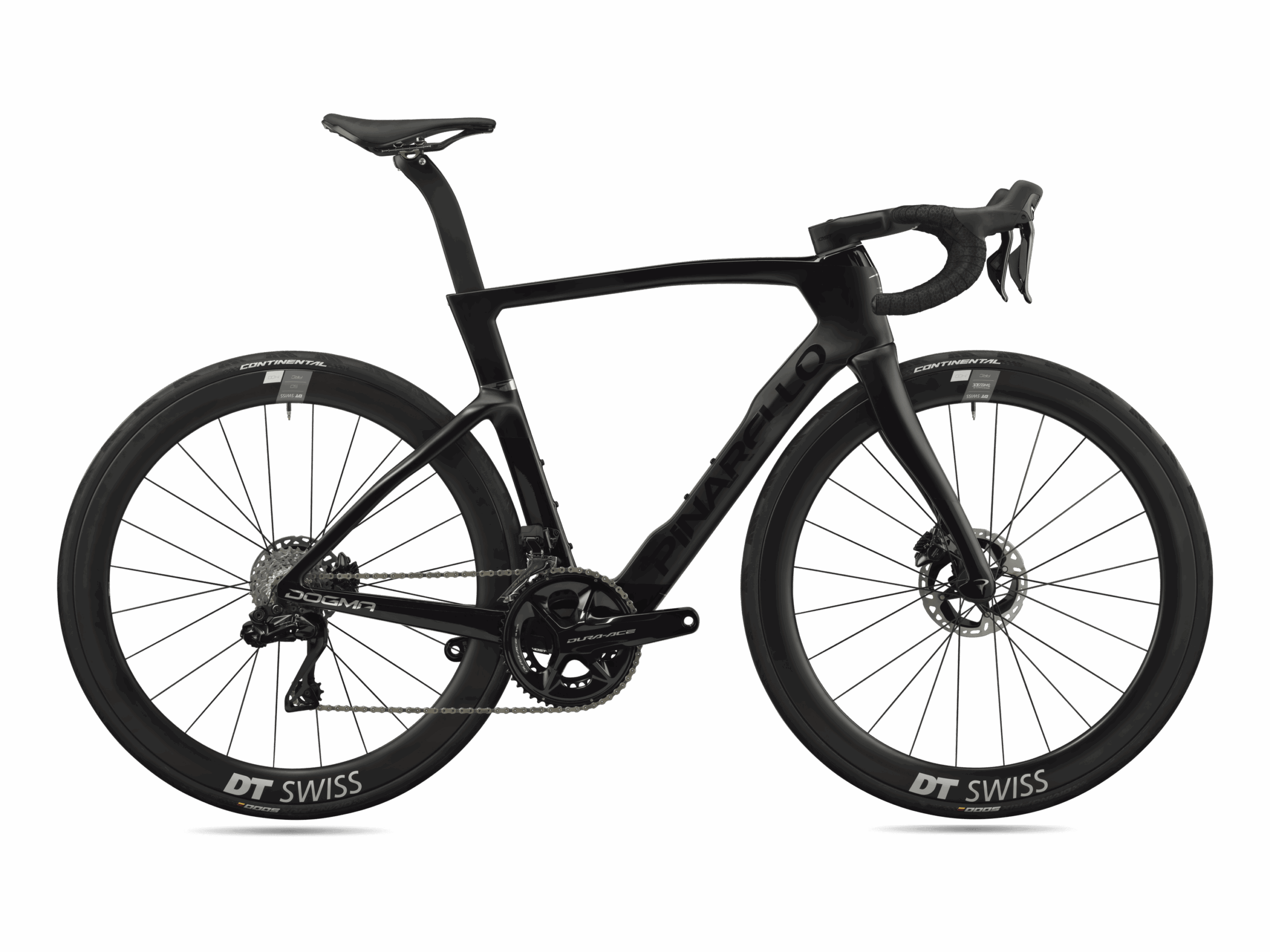 Pinarello NEW Dogma F Disc Frameset (G111) Black on Black - Image 3
