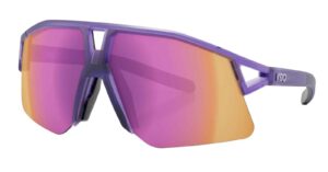 KOO HYPE Violet Glass Matt Sunglasses (Super Pink Mirror Lens)