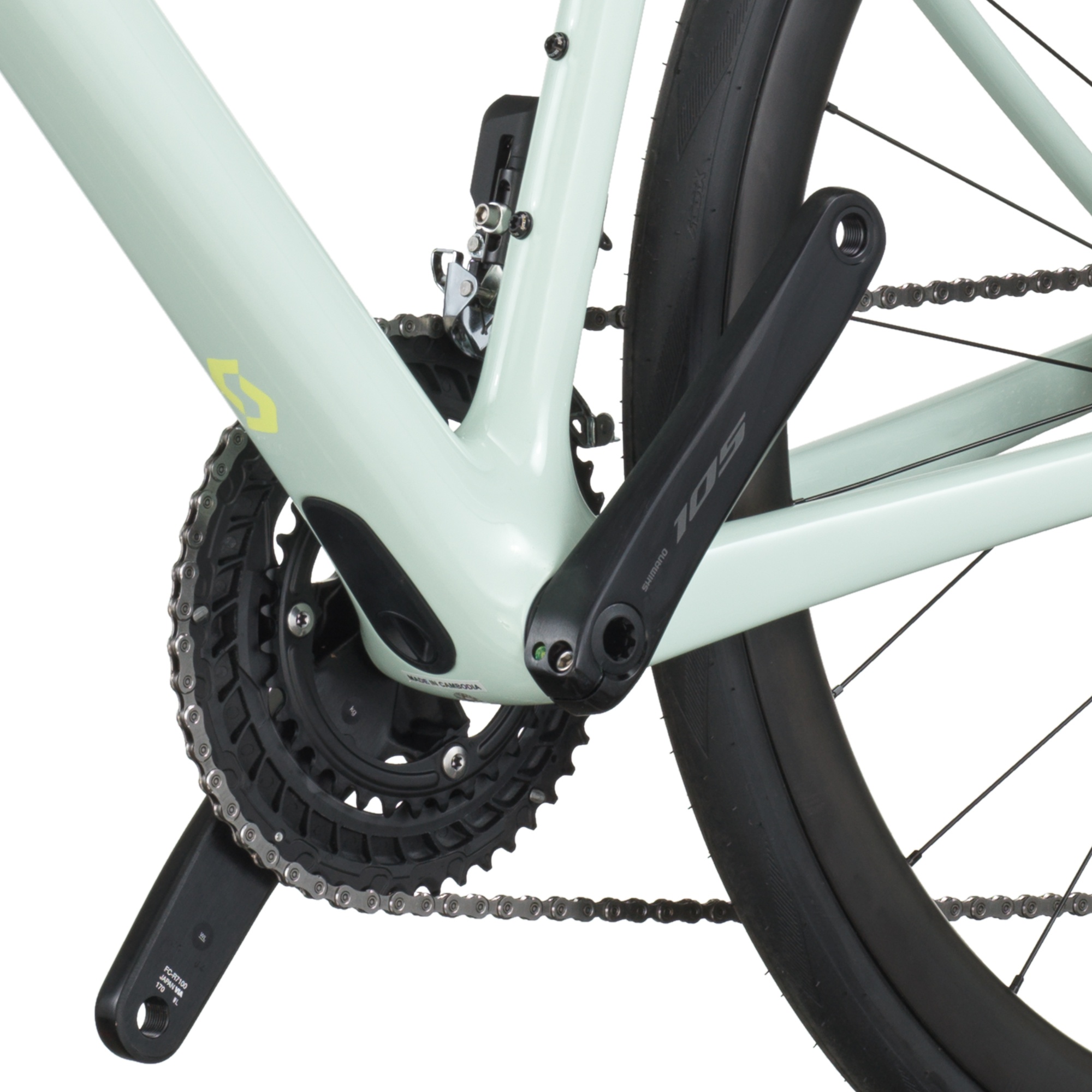 Scott Addict 30 105 Di2 R7150 (2026) Frozen Green - Image 4