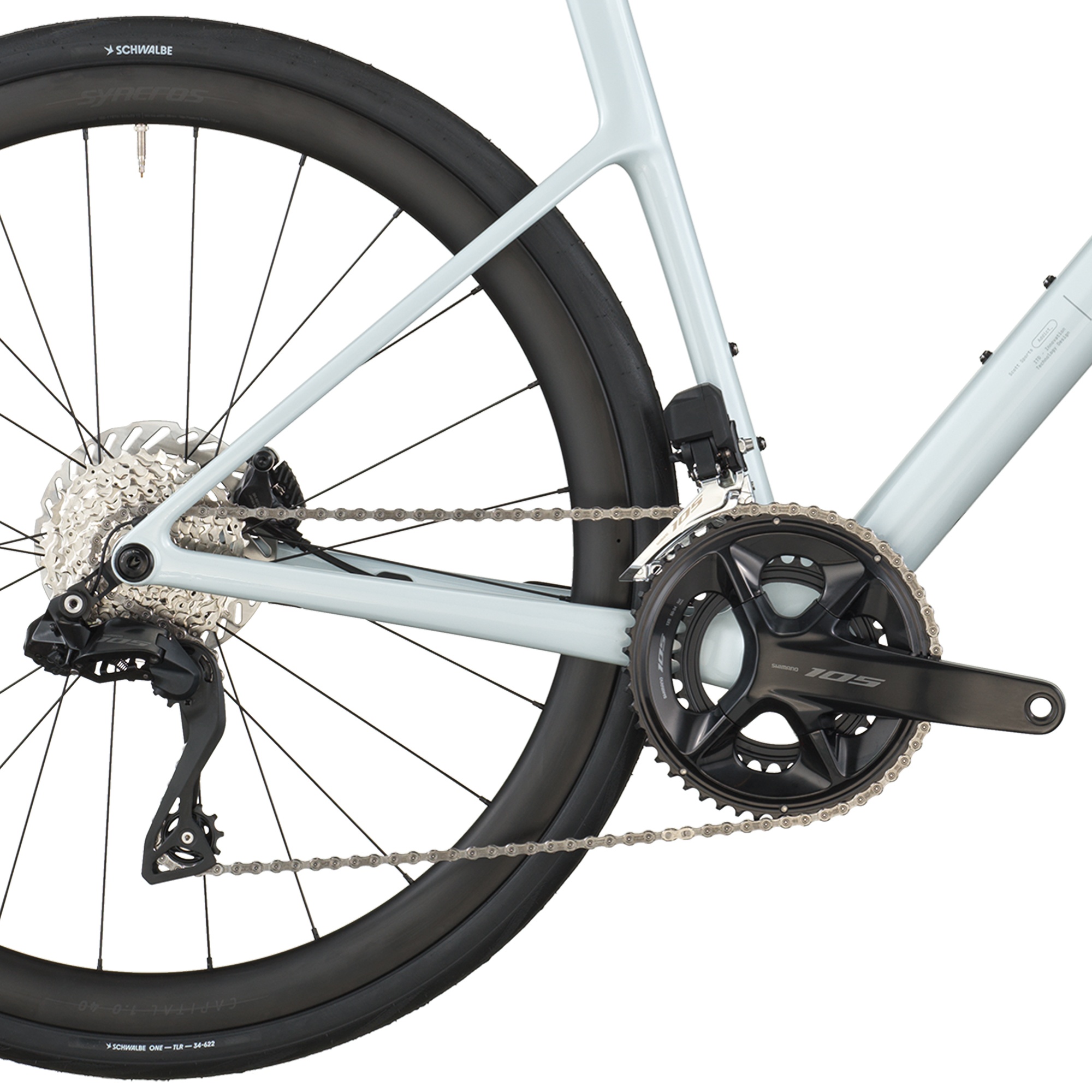 Scott Addict 30 105 Di2 R7150 (2026) Cumulus White - Image 3