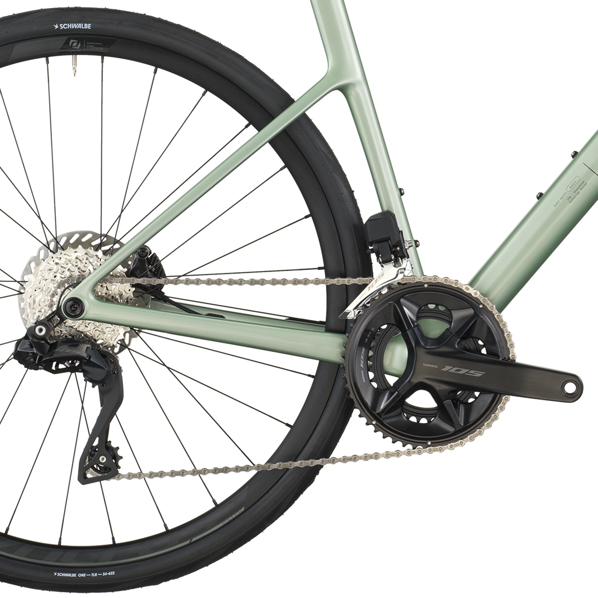 Scott Addict 40 105 Di2 R7150 (2026) Reseda Green - Image 4