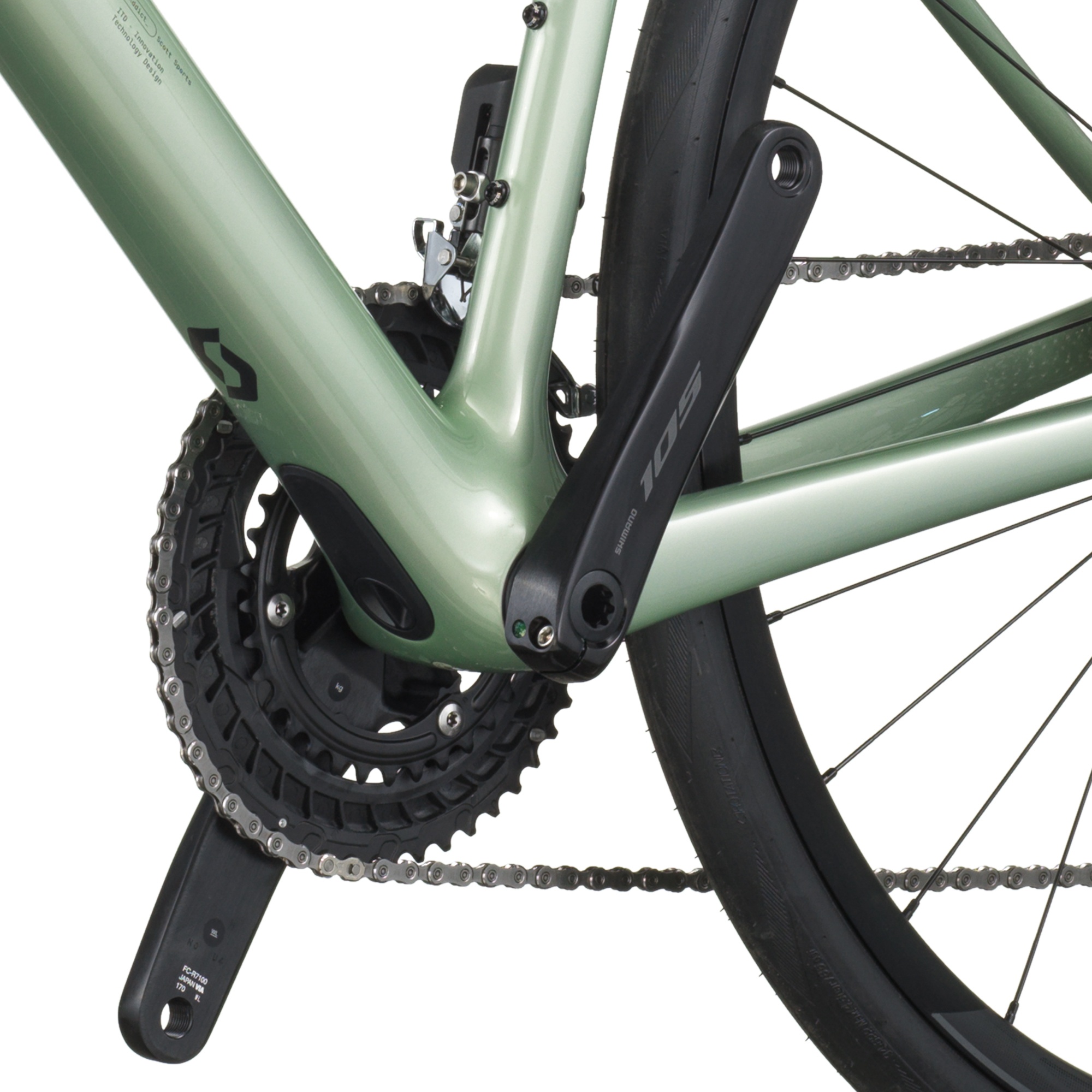 Scott Addict 40 105 Di2 R7150 (2026) Reseda Green - Image 2