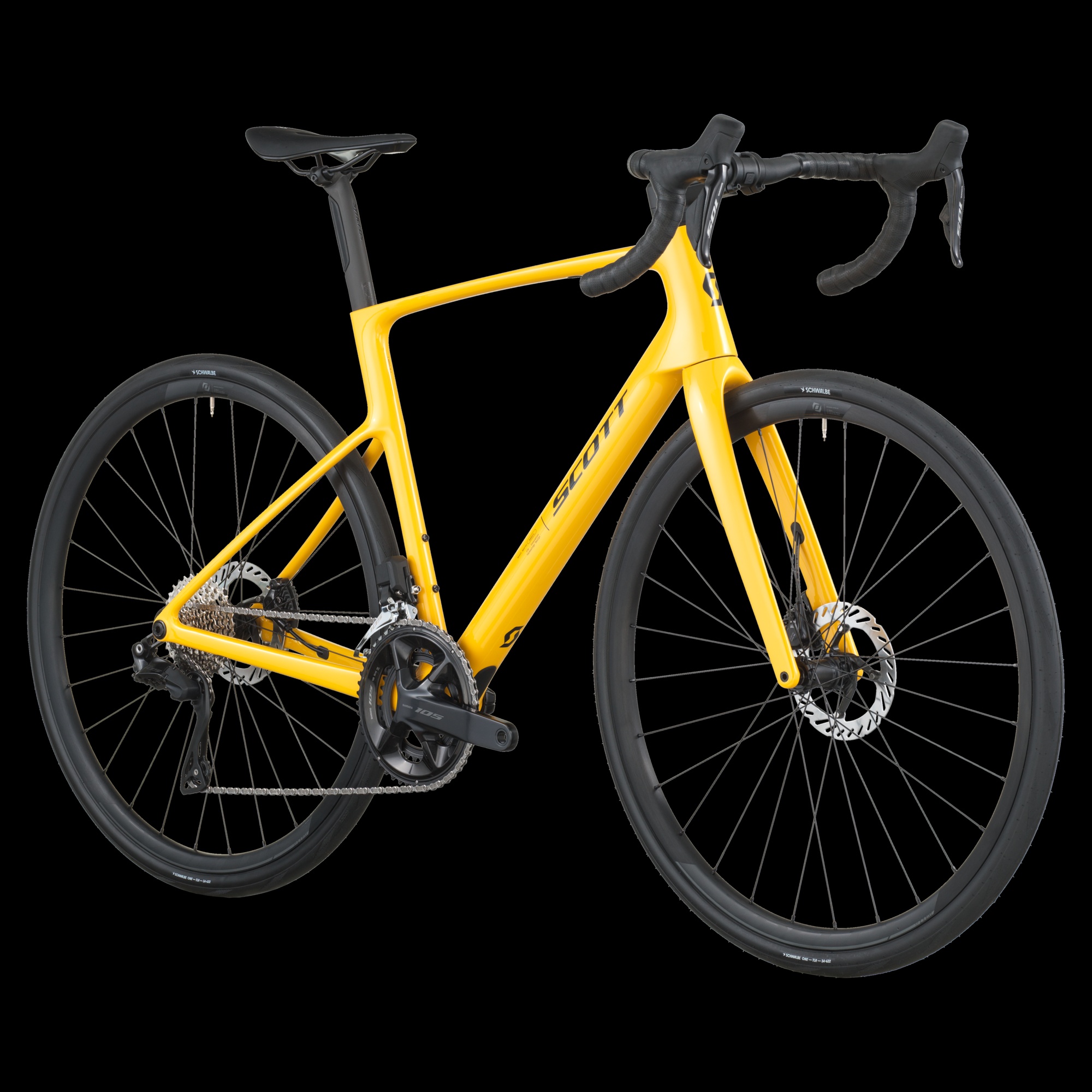 Scott Addict 40 105 Di2 R7150 (2026) Vivid Yellow - Image 5