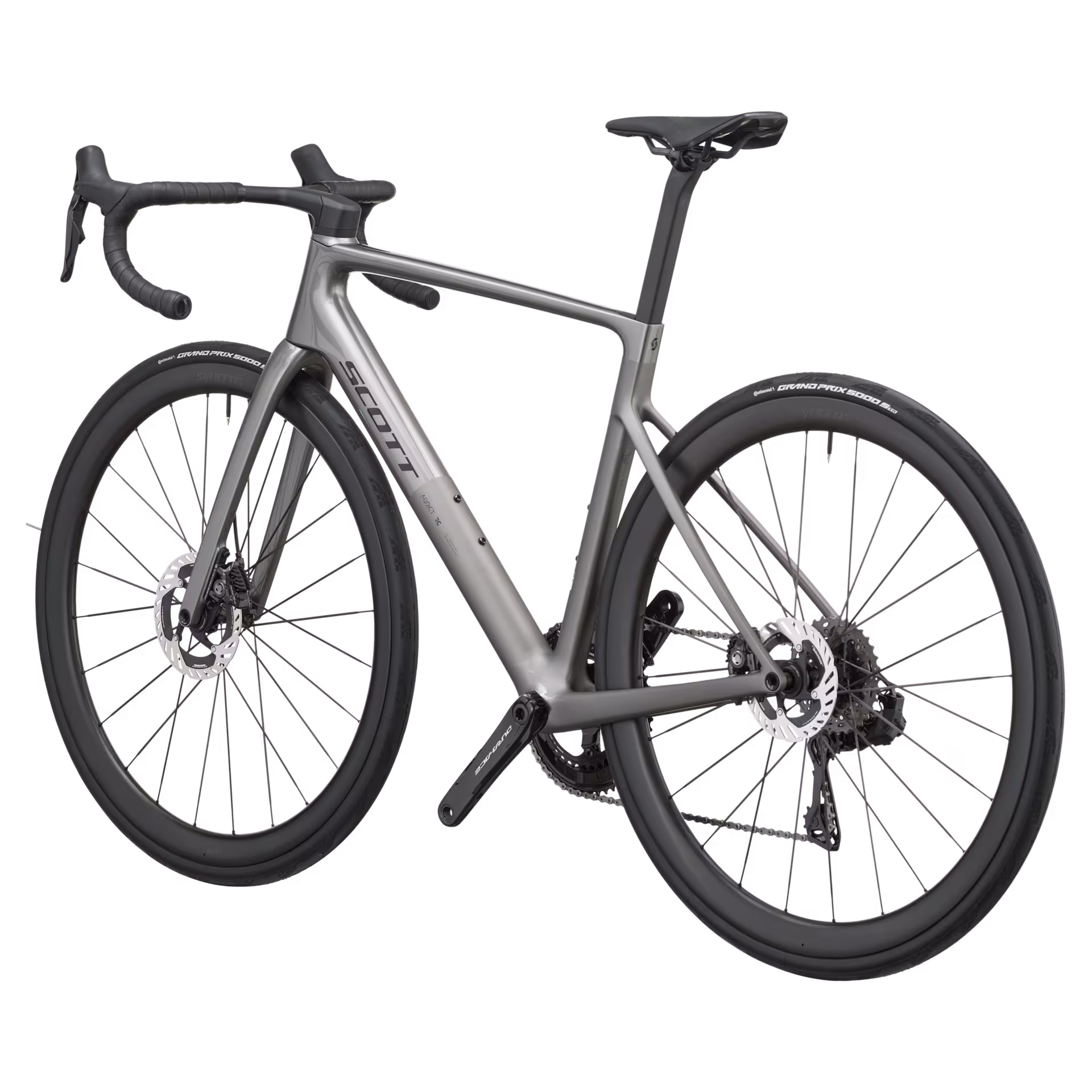 Scott Addict RC Team (2027) Rainbow White road bike