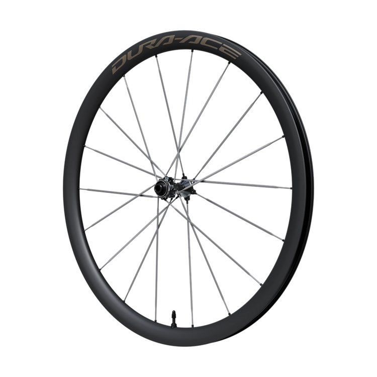 Dura-Ace WH-R9370 C36 front wheel angled view