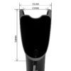 Dura-Ace C50 50 mm hooked tubeless rim detail