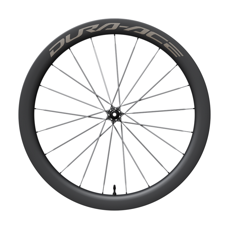 Shimano Dura-Ace C50 wheelset front wheel side profile