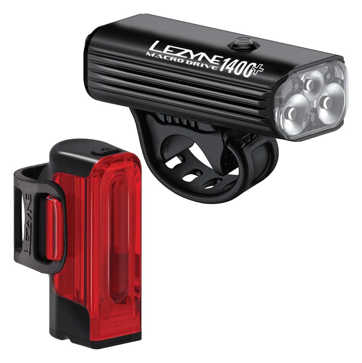 Lezyne Macro Drive Set front and rear lights
