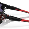 Oakley Jawbreaker Matte Black Prizm Road side view