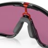 Oakley Jawbreaker Matte Black Prizm Road nosepad detail