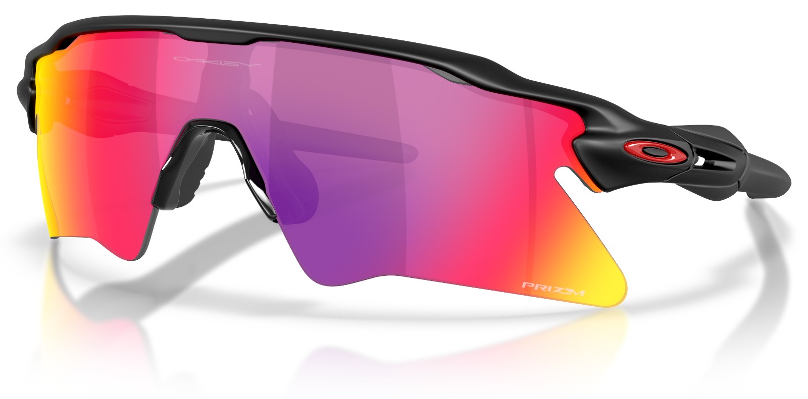 Oakley Radar EV Heater sunglasses in Matte Black with Prizm Road lens