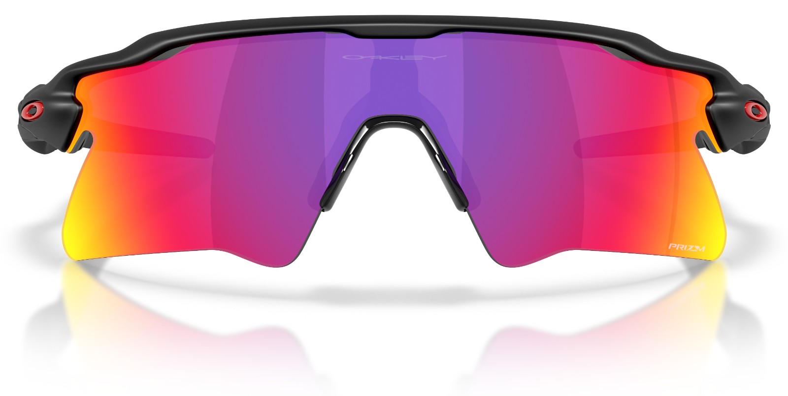 Oakley Radar EV Heater Matte Black Prizm Road front view