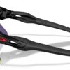 Oakley Radar EV Heater Matte Black Prizm Road side view