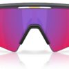 Oakley Sphaera Slash Matte Carbon Prizm Road front view