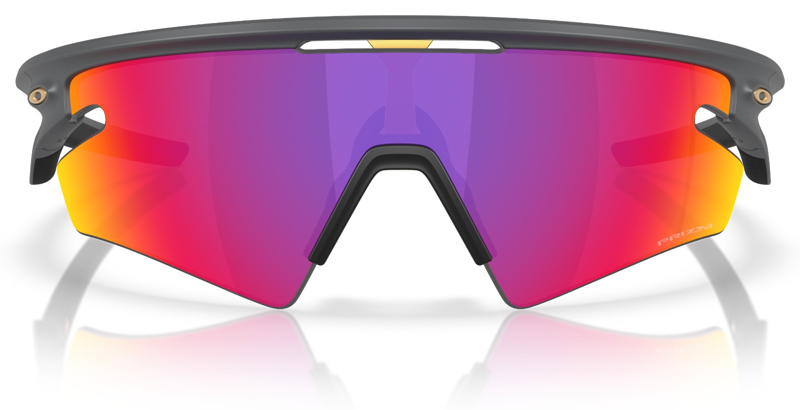 Oakley Sphaera Slash Matte Carbon Prizm Road front view