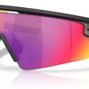 Oakley Sphaera Strike sunglasses in Matte Black with Prizm Road lens