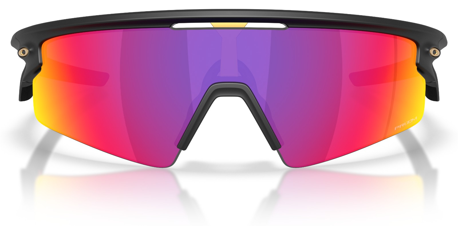 Oakley Sphaera Strike Matte Black Prizm Road front view