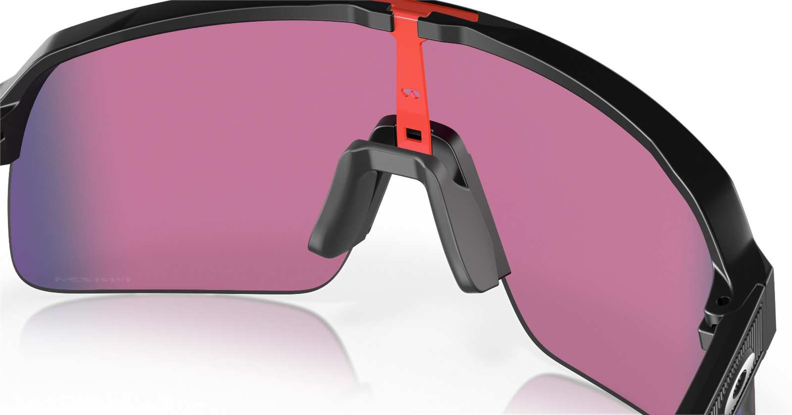 Oakley Sutro Lite Matte Black Prizm Road nosepad detail
