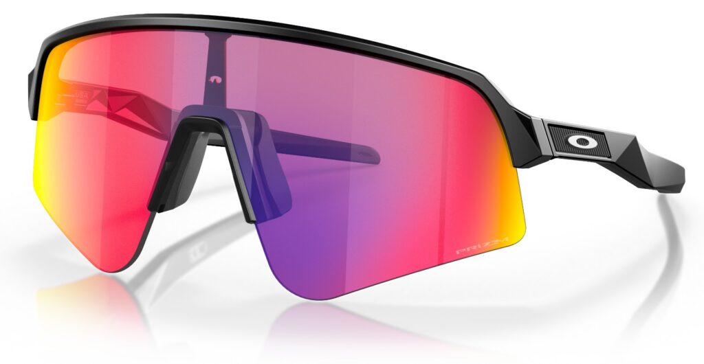 Oakley Sutro Lite Sweep sunglasses in Matte Black with Prizm Road lens
