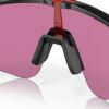 Oakley Sutro Lite Sweep Matte Black Prizm Road - nosepad detail Oakley Sutro Lite Sweep Matte Black Prizm Road nosepad detail