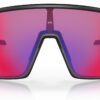 Oakley Sutro Matte Black Prizm Road - front view Oakley Sutro Matte Black Prizm Road front view