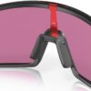 Oakley Sutro S Matte Black Prizm Road nosepad detail