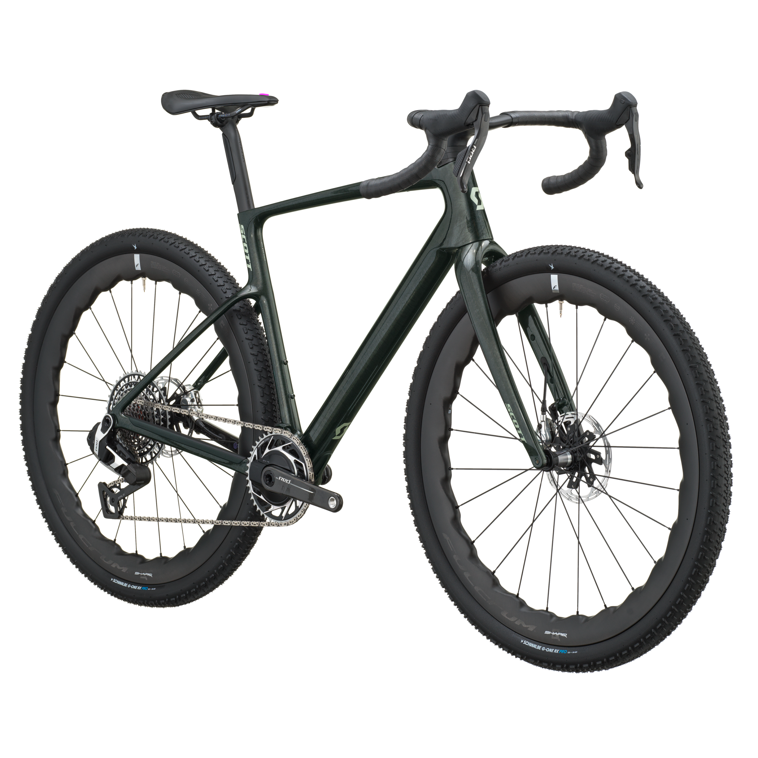 Scott Addict Gravel Premium Bike SRAM RED XPLR AXS drivetrain detail