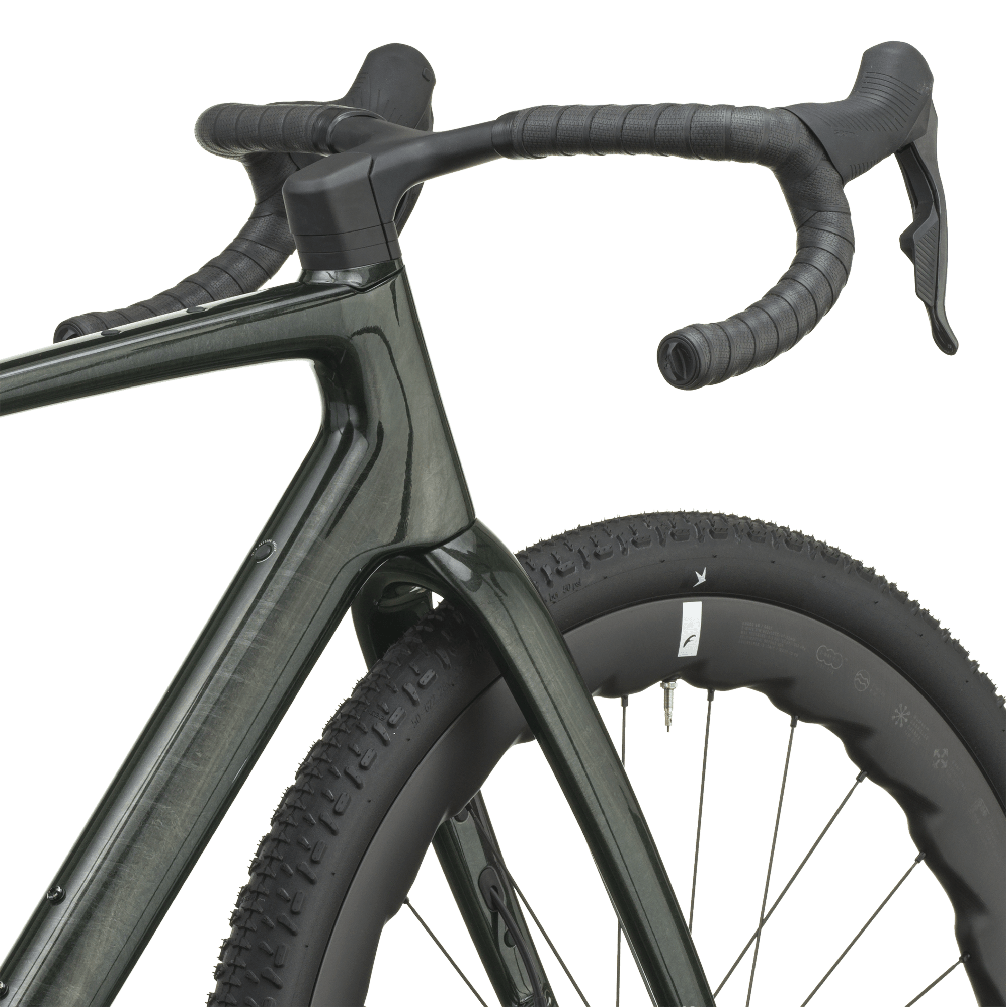 Scott Addict Gravel Premium Bike frame tube shaping detail