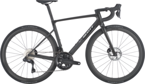 Scott Addict RC 20 (2027) Carbon Black road bike, drive side
