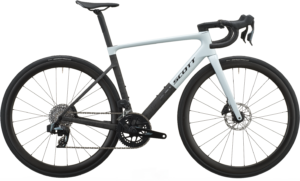 Scott Addict RC 25 (2027) Cumulus White road bike, drive side