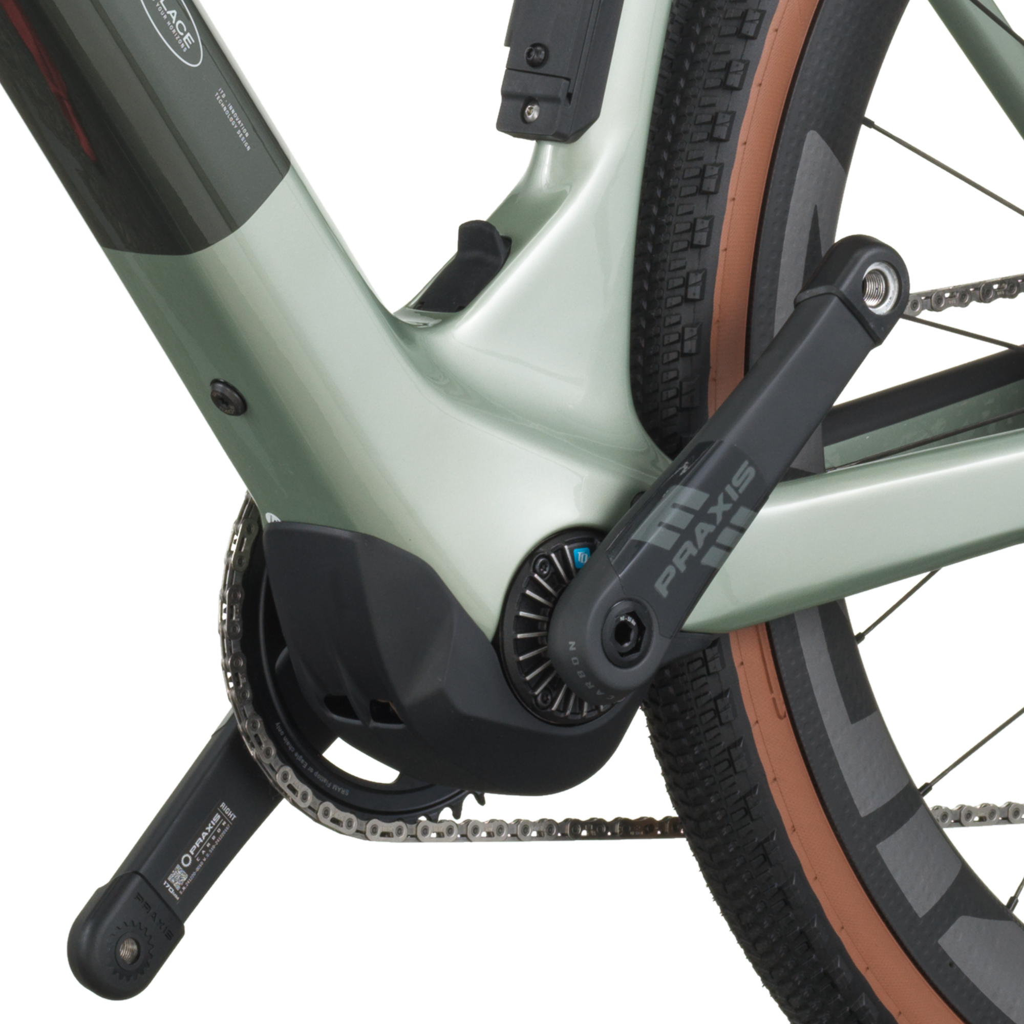 Scott Solace Gravel 10 TQ HPR60 motor and battery Scott Solace Gravel 10 TQ HPR60 motor and battery
