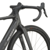 Seat tube and rear wheel detail Seat tube and rear wheel detail