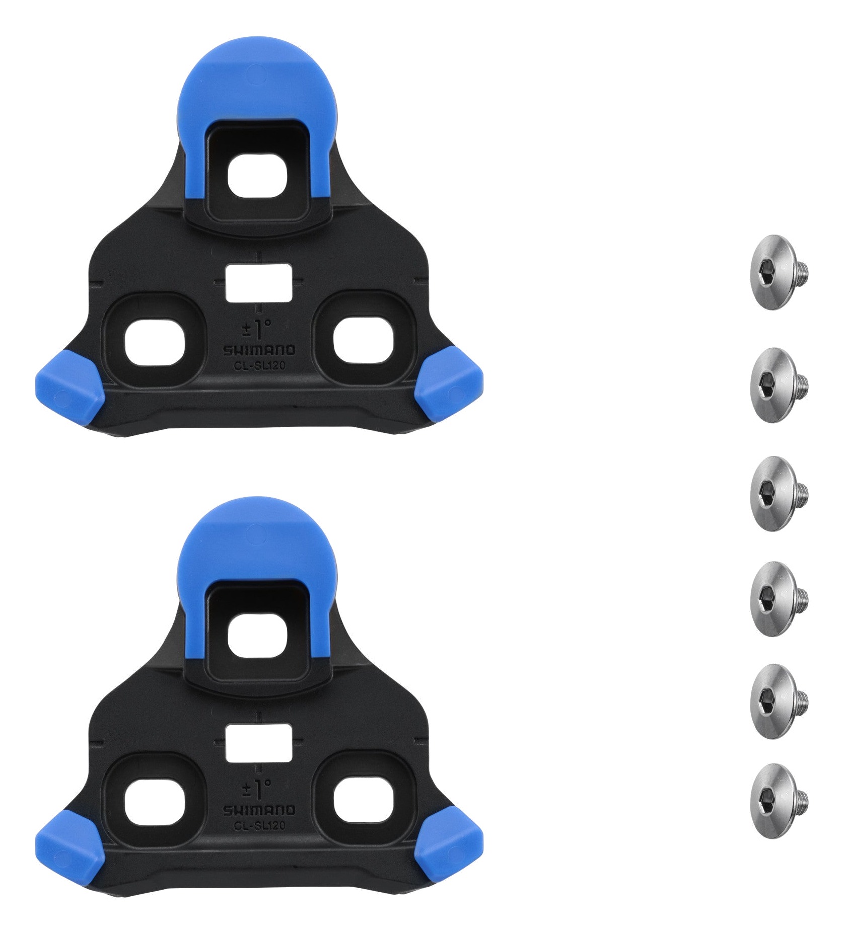 Shimano SPD-SLR cleats CL-SL120 blue