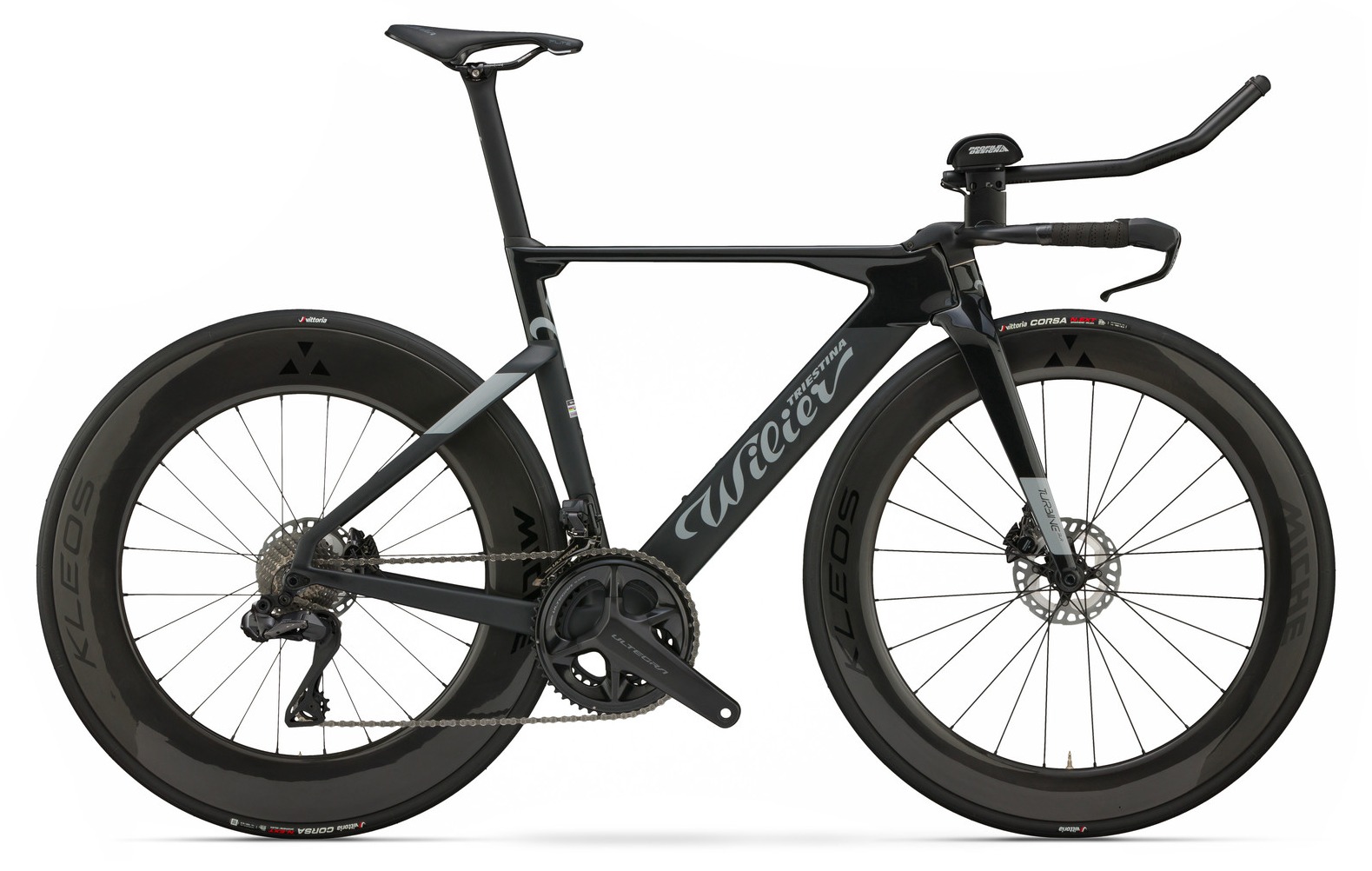 Wilier Turbine SLR Frameset in Black Grey