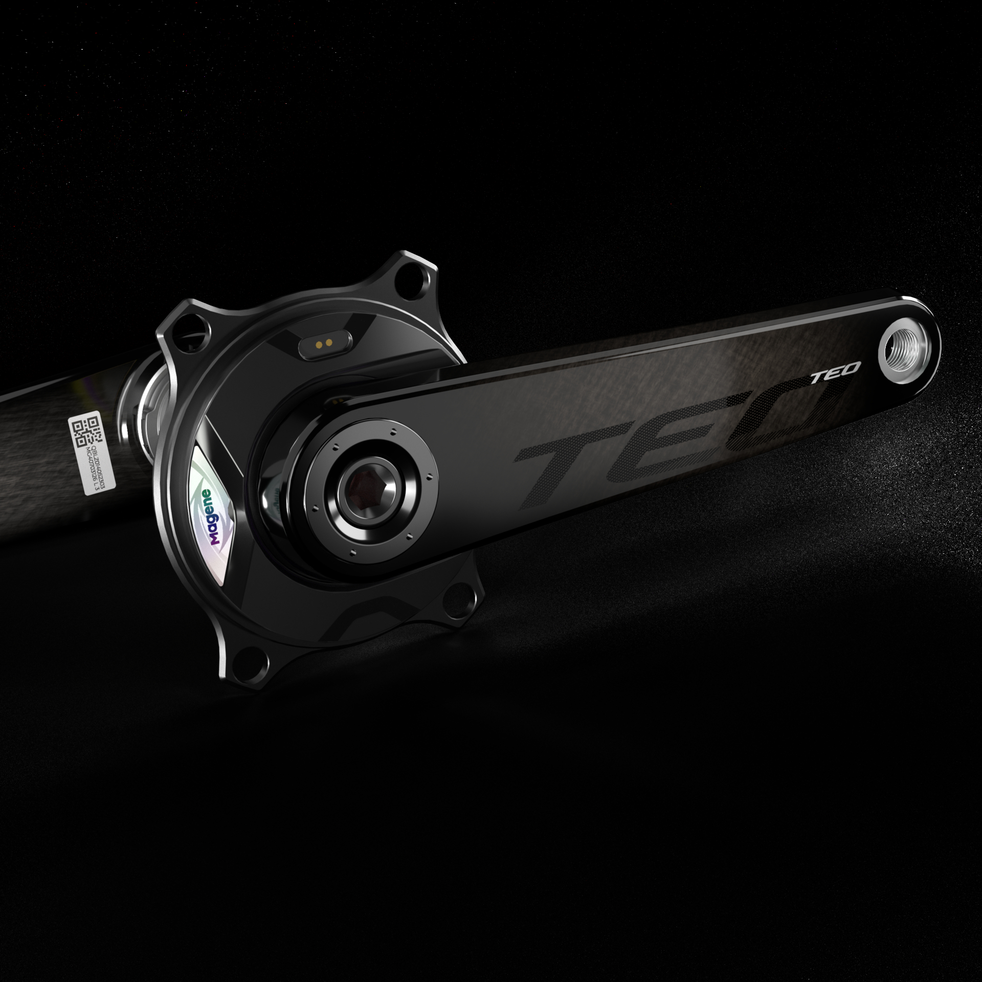 Magene TEO P515 Carbon Power Meter Crankset (DUB) - view 8