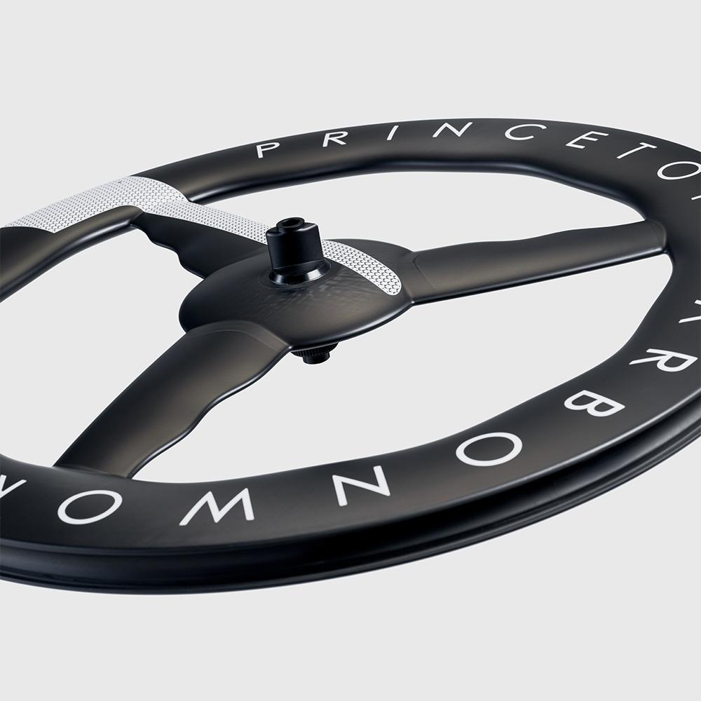 Princeton CarbonWorks Mach 7580 TSV2 Tri-Spoke Front Wheel - view 3