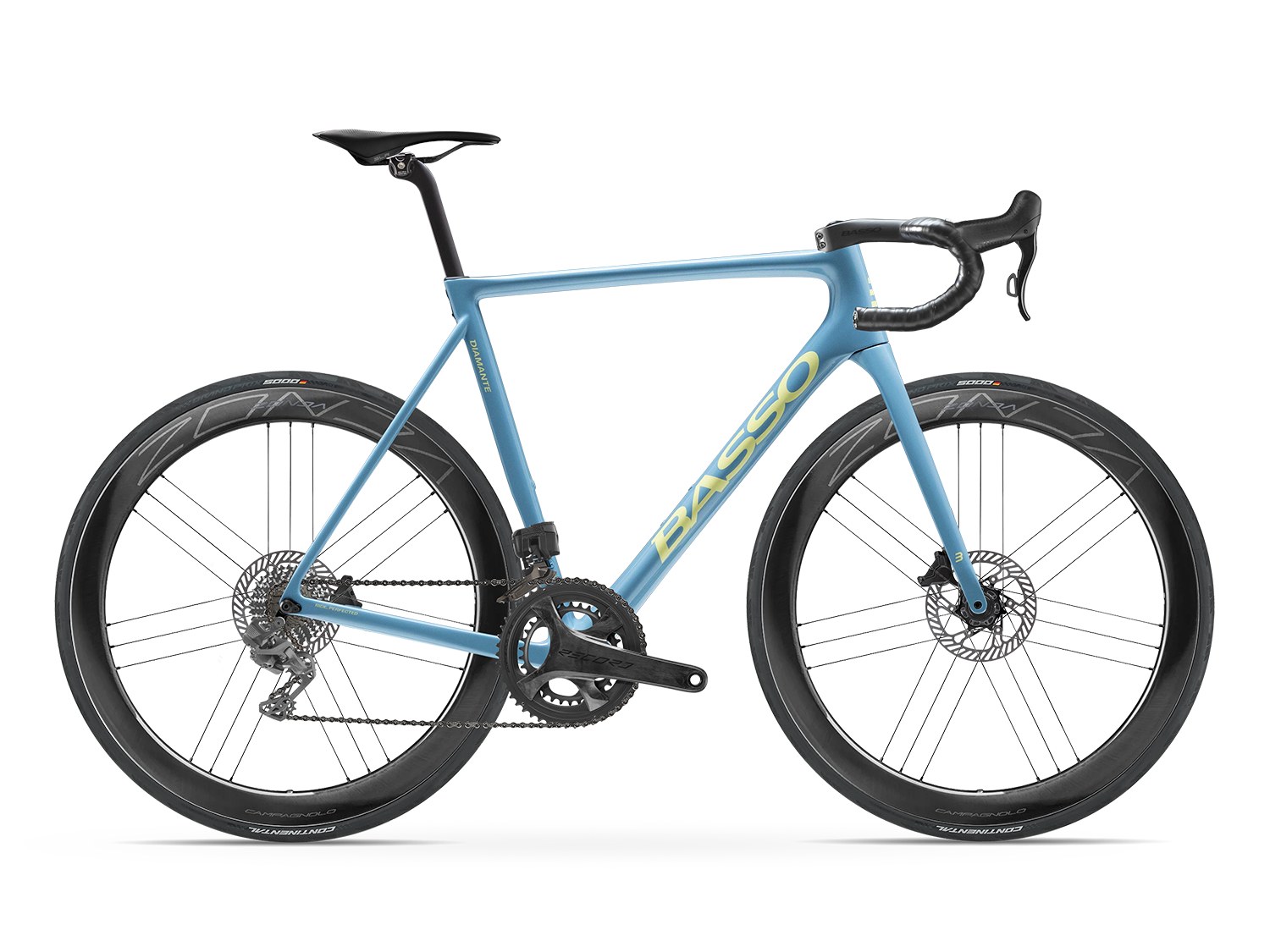 Basso Diamante Campagnolo Record 13 in Pacific Lime