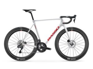 Basso Diamante Shimano Ultegra Di2 in White Fire with DT Swiss ARC 1100 55mm wheels