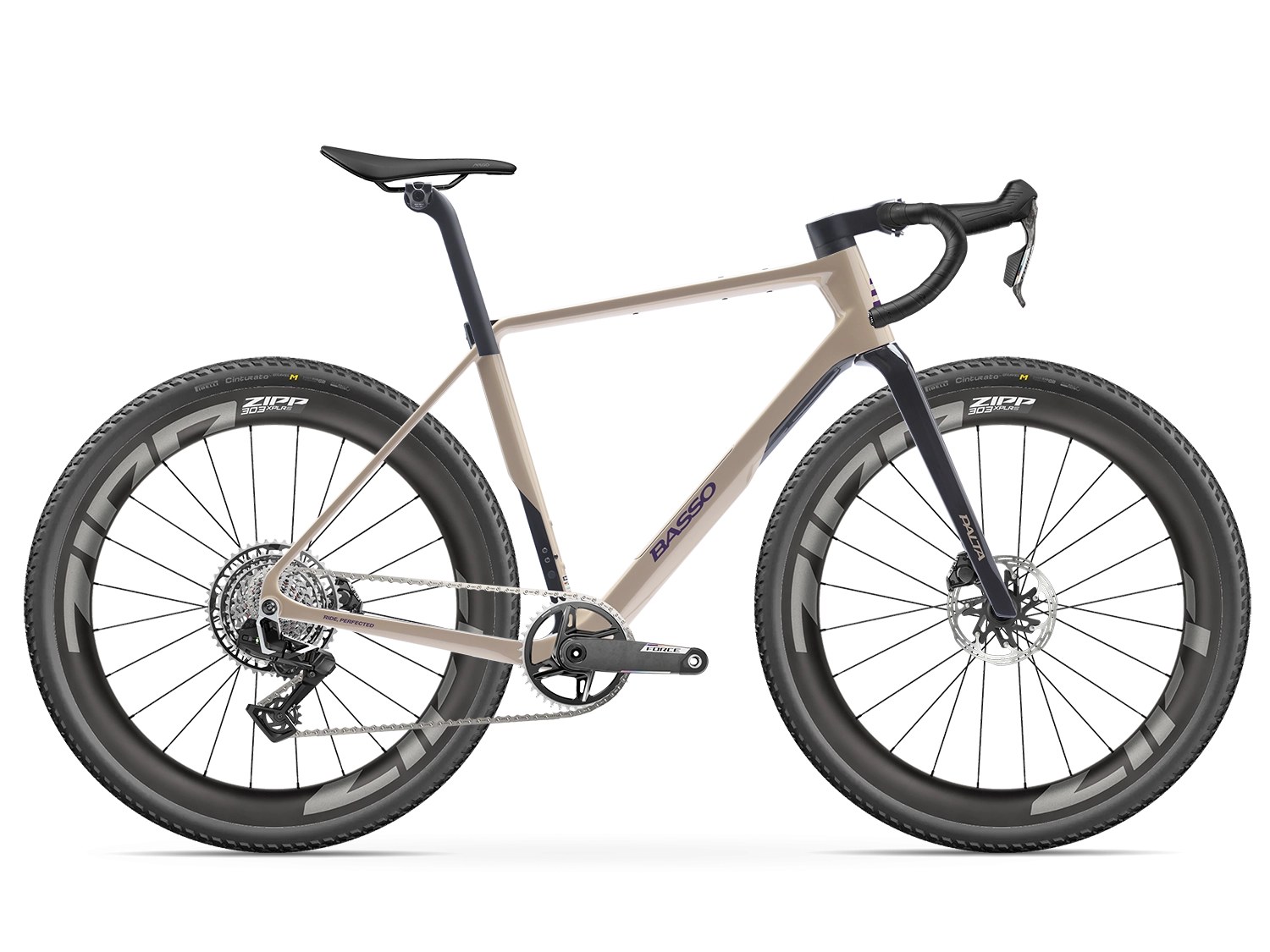 Basso Palta III – SRAM Force XPLR AXS in Purple Dust