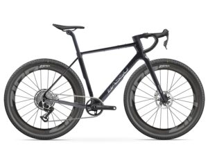Basso Palta III SRAM Red XPLR AXS in Carbon Chrome with Zipp 303 XPLR SW wheels