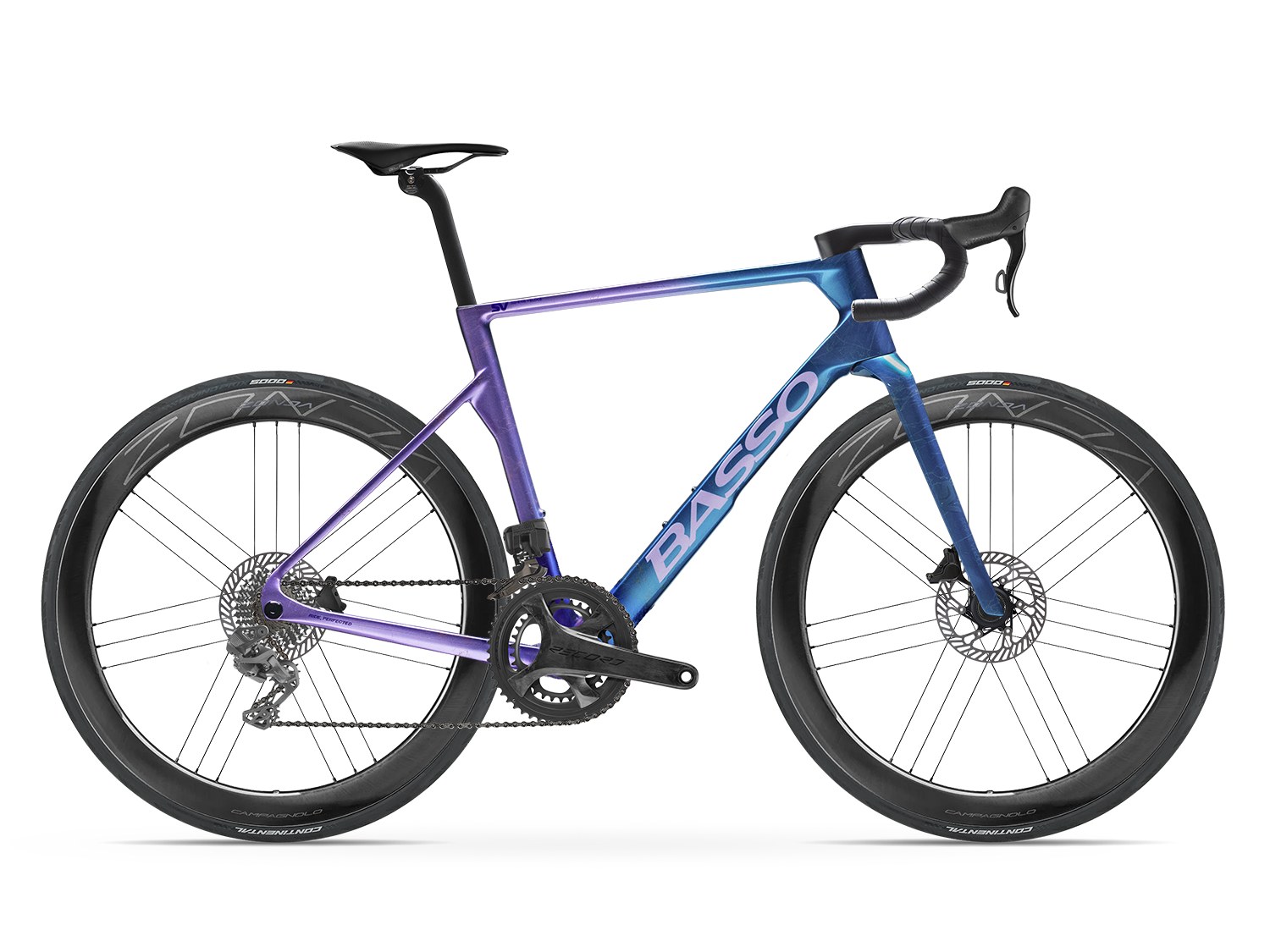 Basso SV Campagnolo Record 13 in Supernova with Campagnolo Zonda Carbon wheels