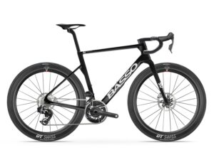 Basso SV SRAM Red AXS in Pure Black with DT Swiss ARC 1100 55mm wheels