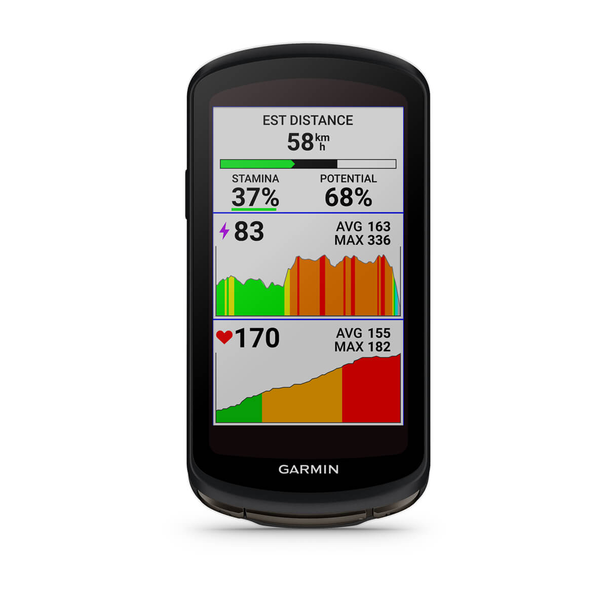 Garmin Edge 1040 Solar GPS Bike Computer - detail