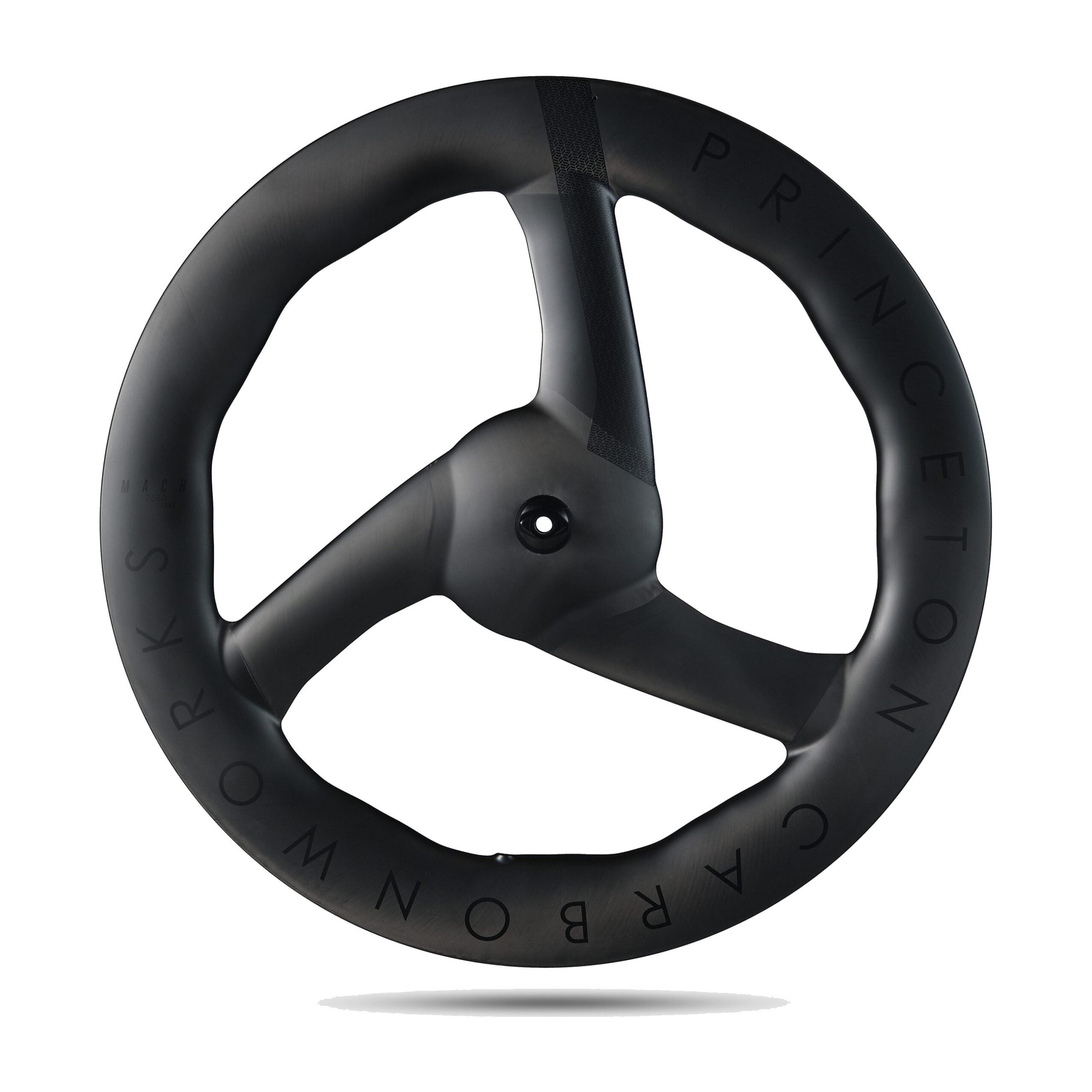 Princeton CarbonWorks Mach 7580 TSV3 Tri-Spoke Front Wheel