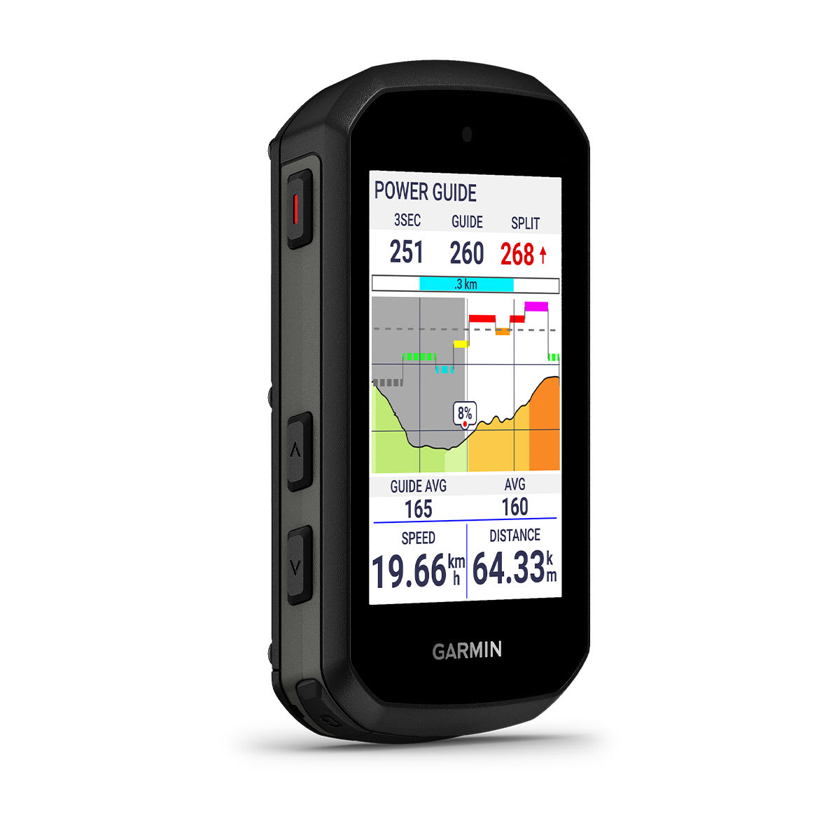 Garmin Edge 550 - right side
