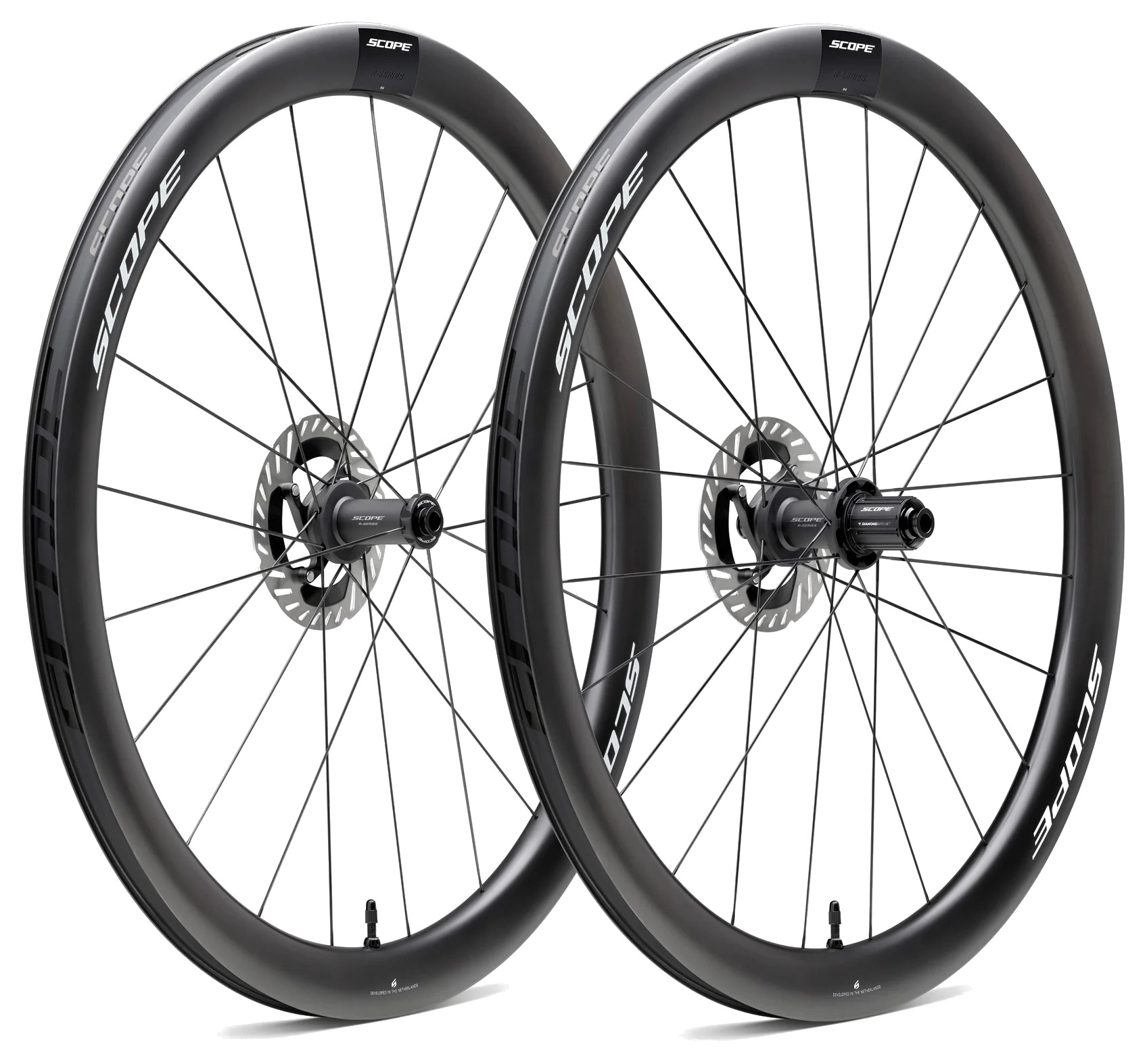 Scope R4 Road Wheelset White