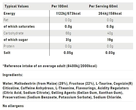 SIS Beta Fuel + Nootropics Gel - view 4