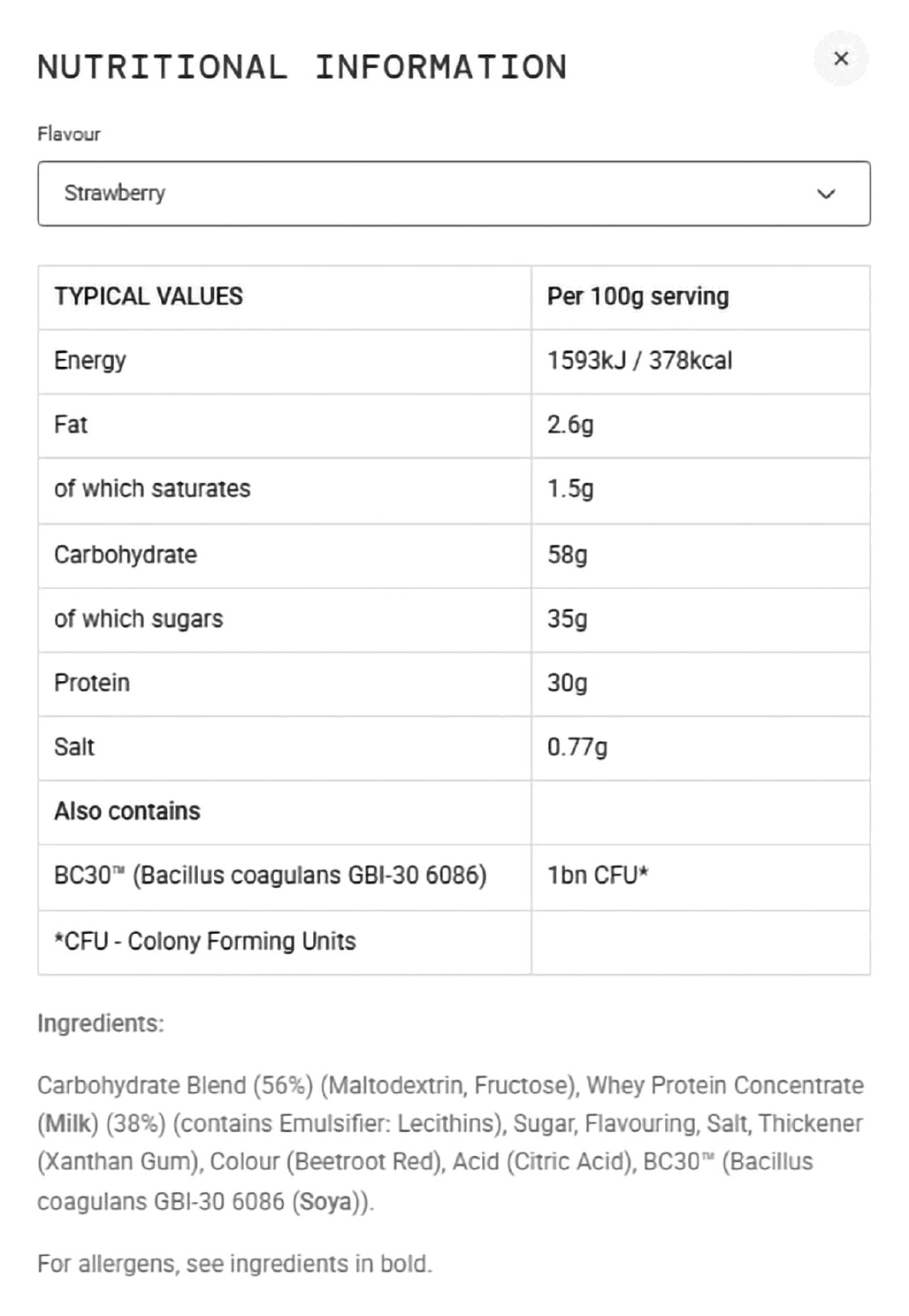 SIS Beta Recovery Powder - view 5