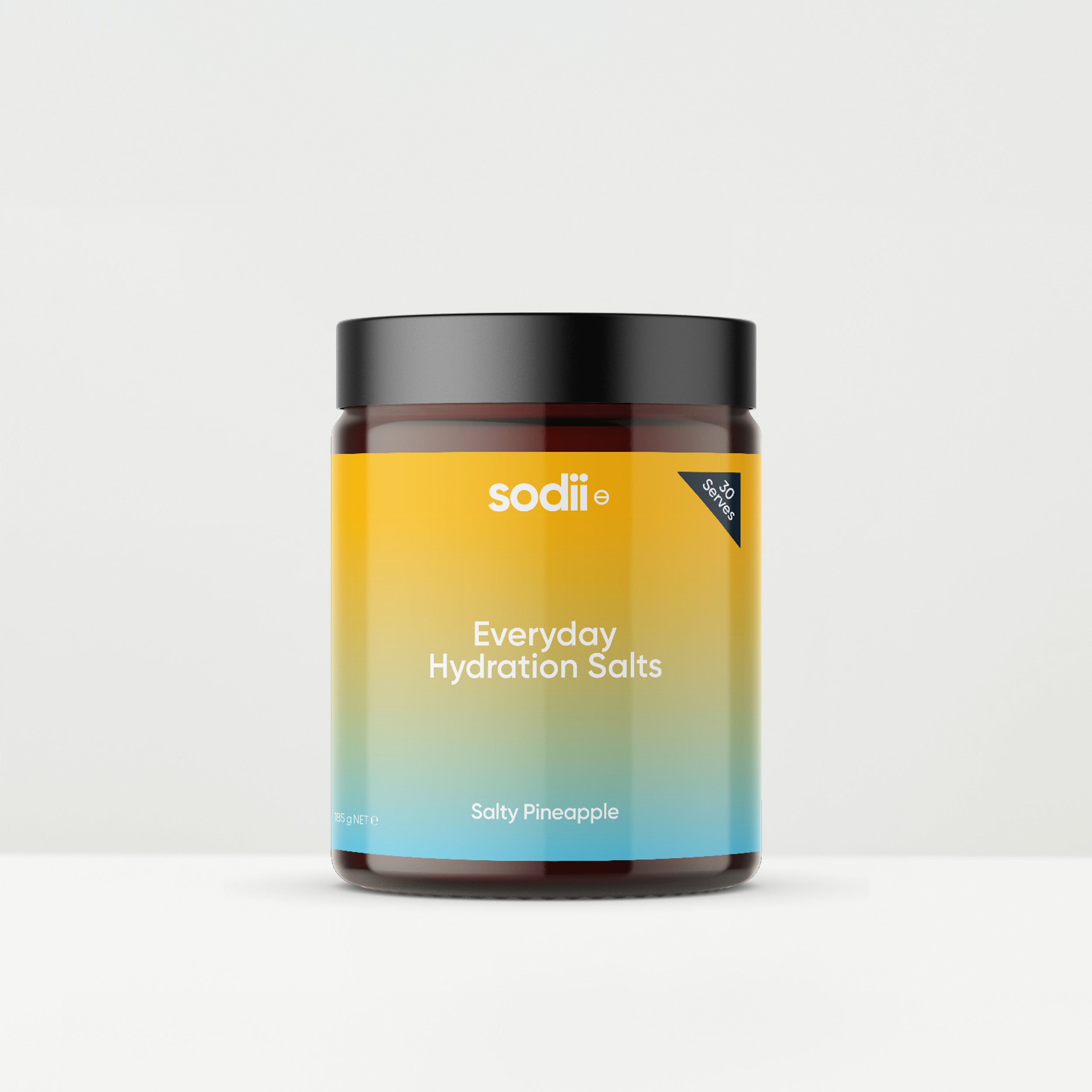 Sodii Everyday Hydration Salts 30 serve tub in Salty Pineapple
