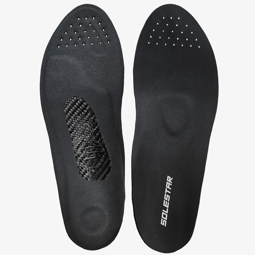 Solestar BLK carbon cycling insoles, pair